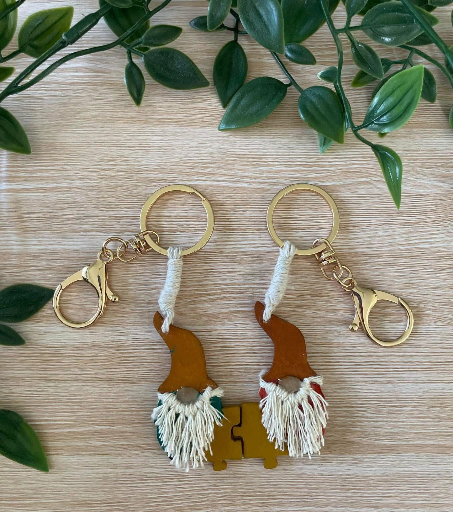 Paired Gnome Keychains