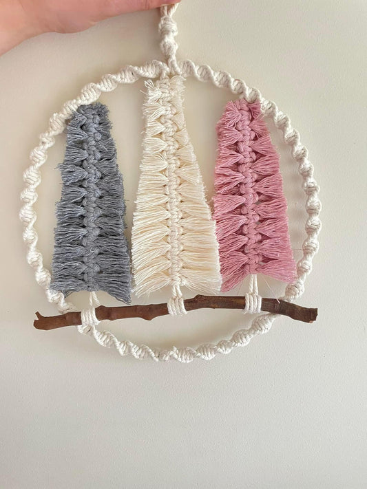 Forest trees Macrame